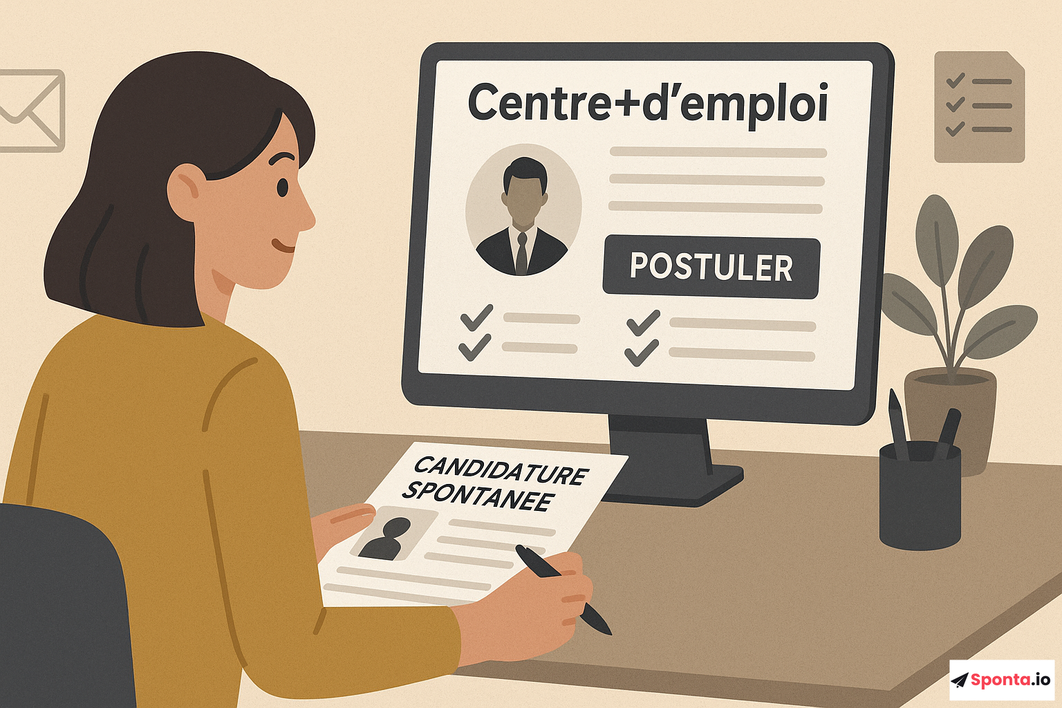 Illustration de l’article : Candidature spontanée dans le secteur Centre+d'emploi : astuces incontournables pour décrocher le job de vos rêves