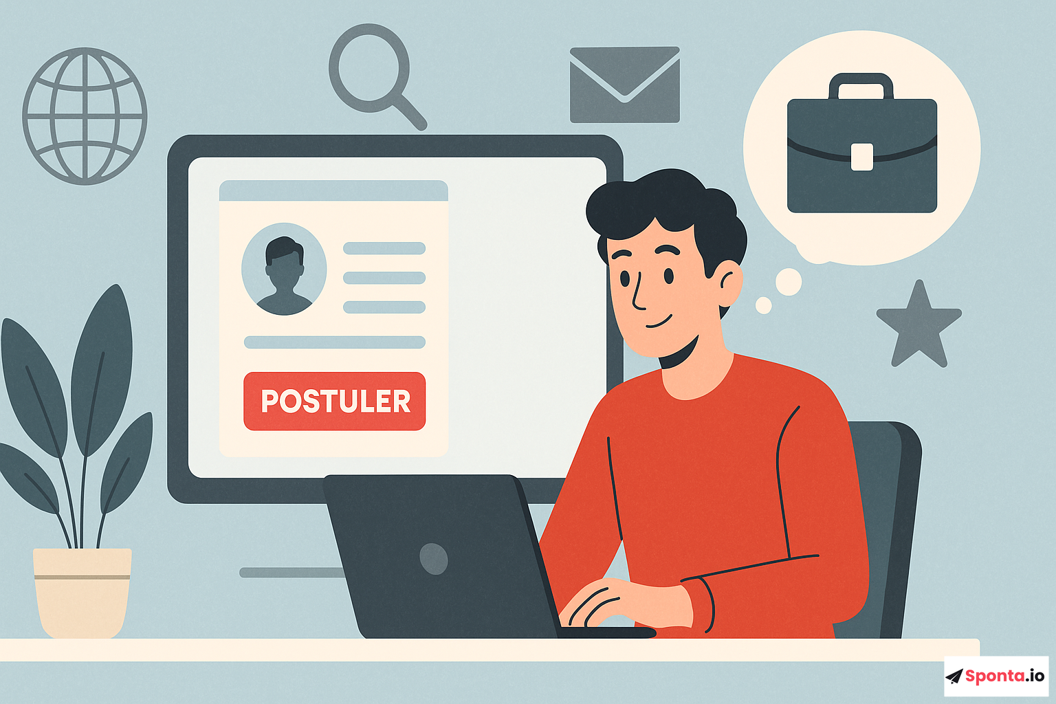 Illustration de l’article : Candidature spontanée dans le secteur Internet : astuces incontournables pour décrocher le job de vos rêves