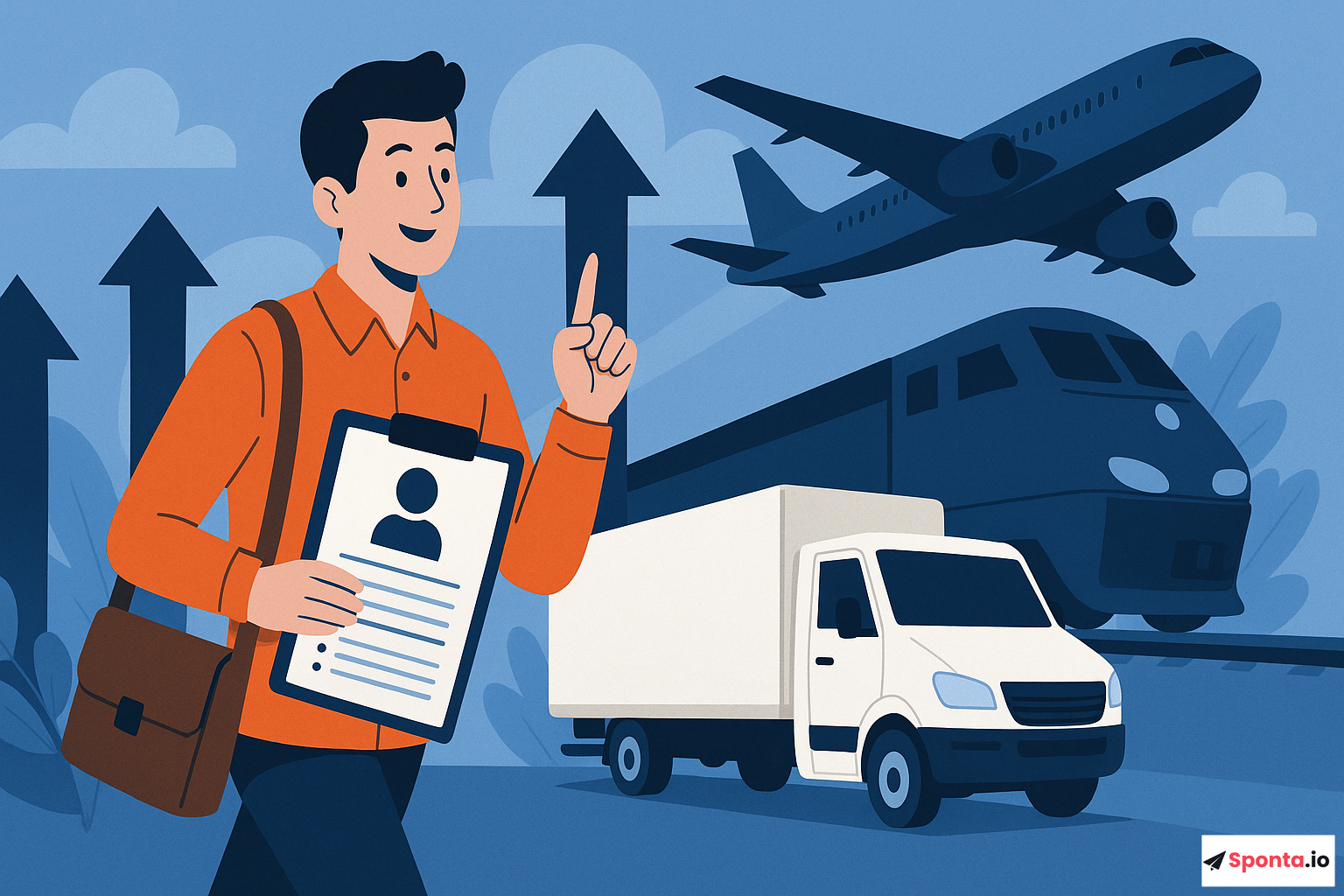 Illustration de l’article : Candidature spontanée dans le transport : démarquez-vous et accélérez votre carrière