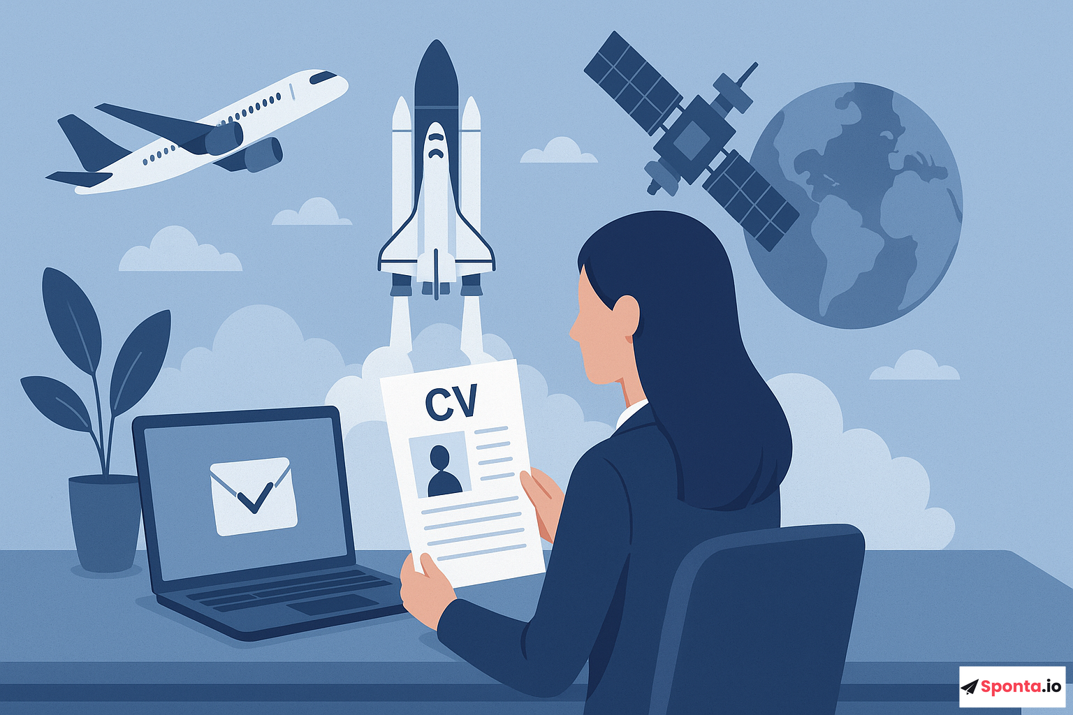 Illustration de l’article : Candidature spontanée en aérospatiale : astuces incontournables pour décrocher le job de vos rêves