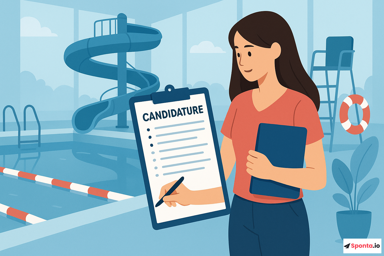 Illustration de l’article : Candidature Spontanée en Centre Aquatique : Astuces Incontournables pour Décrocher le Job de Vos Rêves