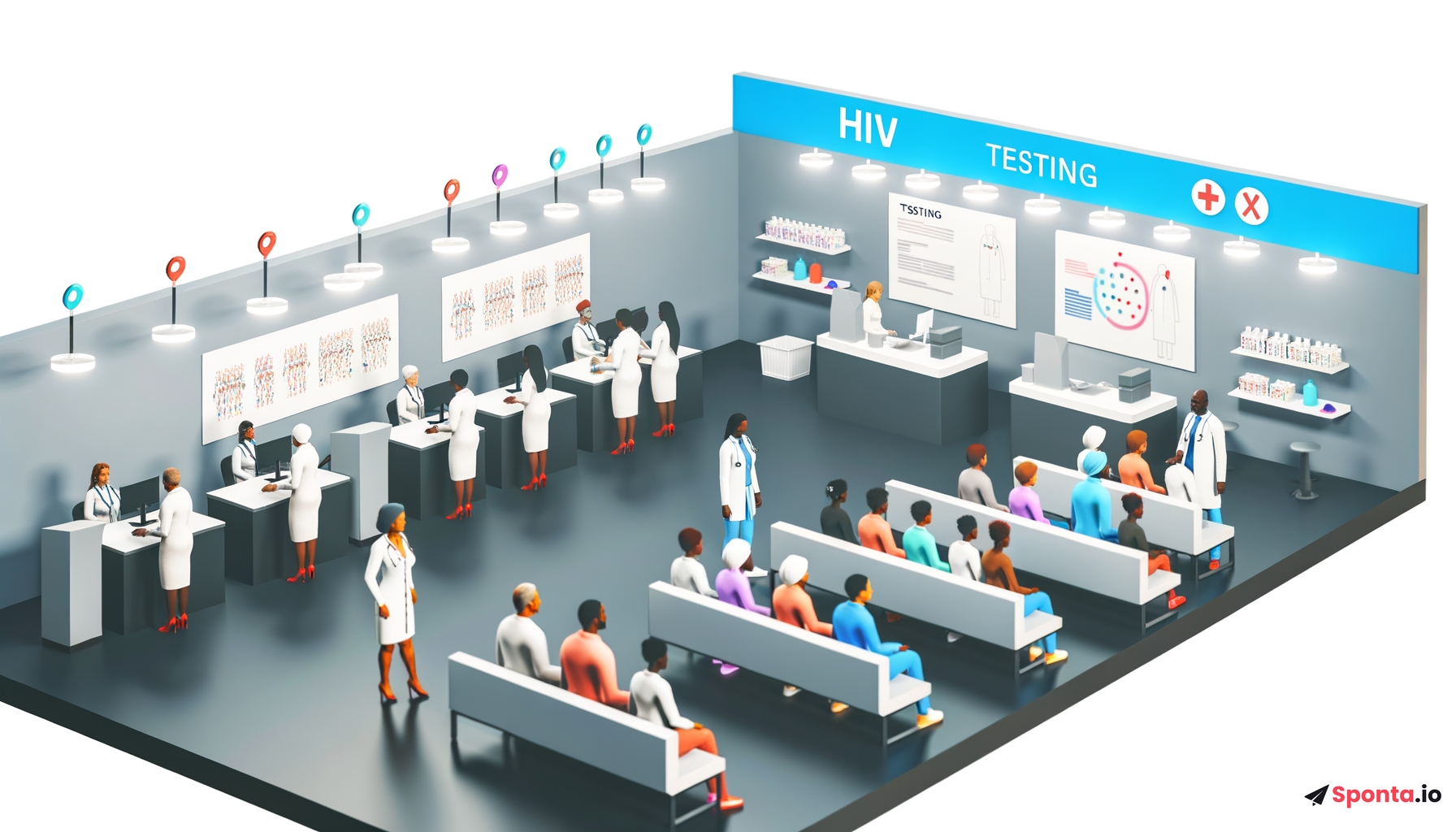 Illustration : Candidature Spontanée en Centre de Dépistage du VIH : Stratégies Gagnantes pour Se Démarquer