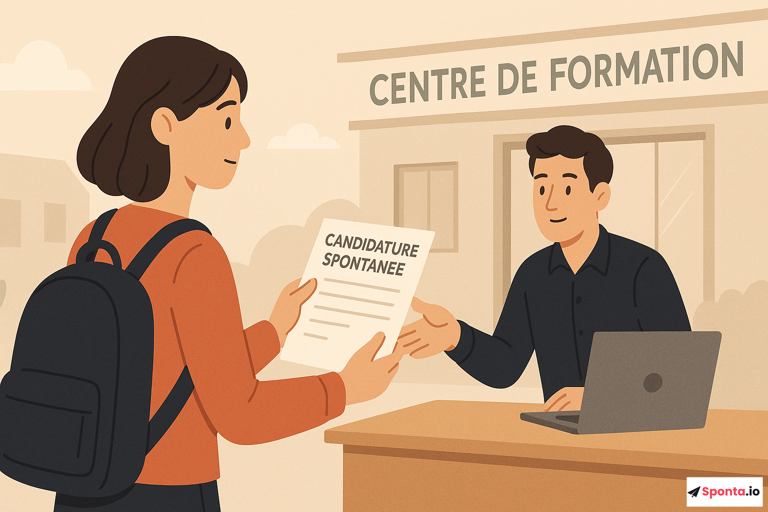 Illustration : Candidature spontanée en Centre de formation d'apprentis : astuces incontournables pour décrocher le job de vos rêves