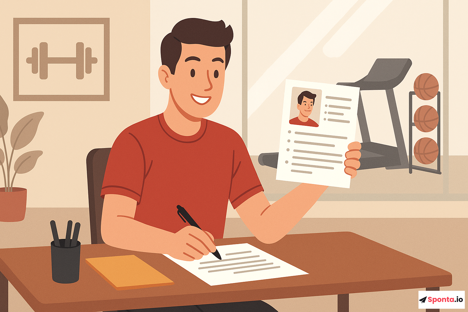Illustration de l’article : Candidature spontanée en club de sport : astuces incontournables pour décrocher le job de vos rêves
