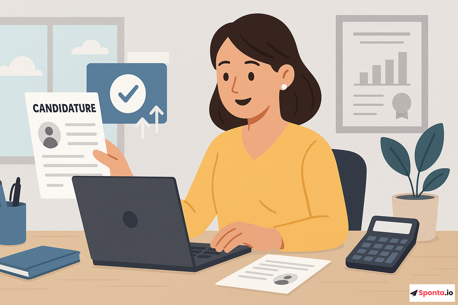 Illustration : Candidature spontanée en Comptabilité : astuces incontournables pour décrocher le job de vos rêves