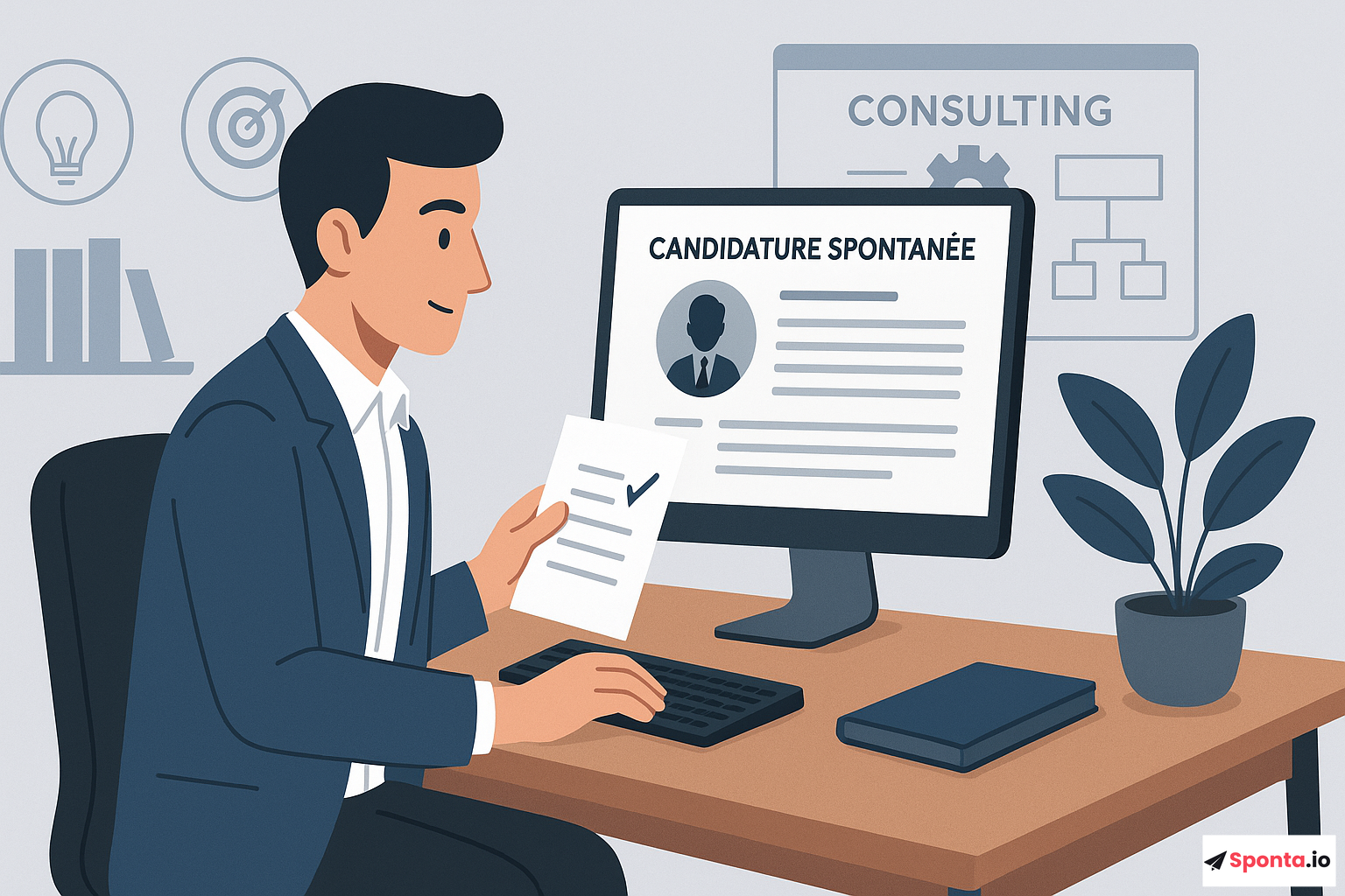 Illustration de l’article : Candidature spontanée en consulting informatique : astuces incontournables pour décrocher le job de vos rêves