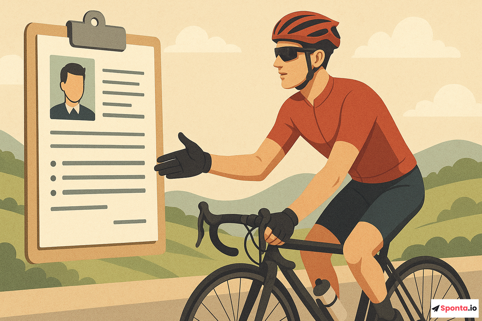 Illustration de l’article : Candidature spontanée en Cyclisme sur route : astuces incontournables pour décrocher le job de vos rêves