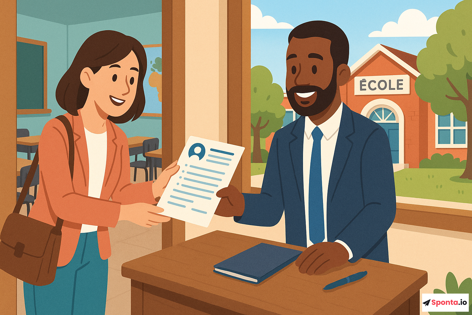 Illustration de l’article : Candidature spontanée en école primaire : astuces incontournables pour décrocher le job de vos rêves