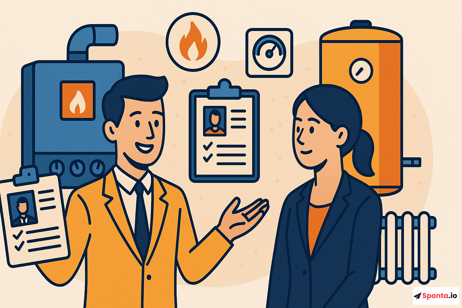 Illustration de l’article : Candidature spontanée en équipements de chauffage : astuces pour se démarquer