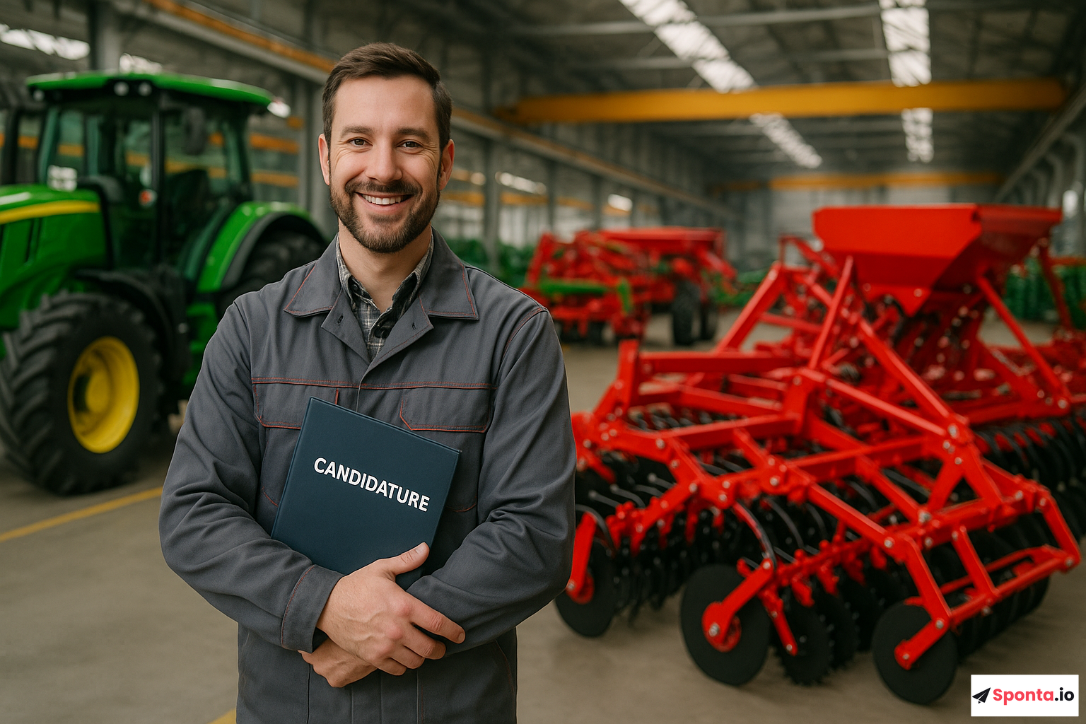Illustration de l’article : Candidature spontanée en fabrication de machines agricoles : décuplez vos chances de succès