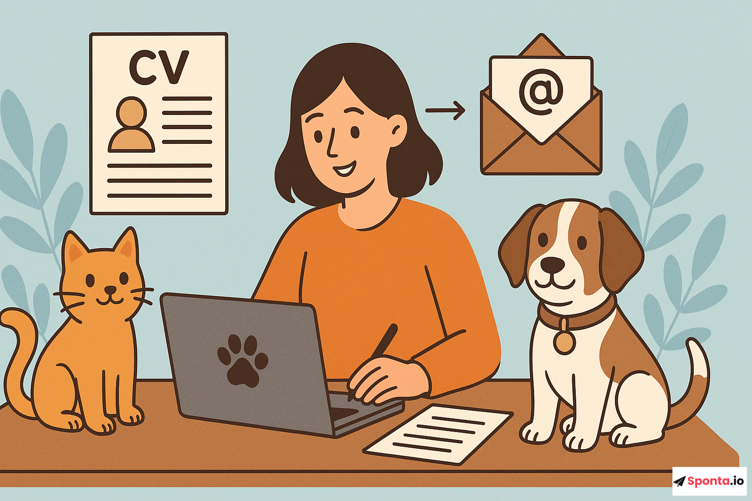 Illustration de l’article : Candidature spontanée en garde d'animaux de compagnie : astuces incontournables pour décrocher le job de vos rêves