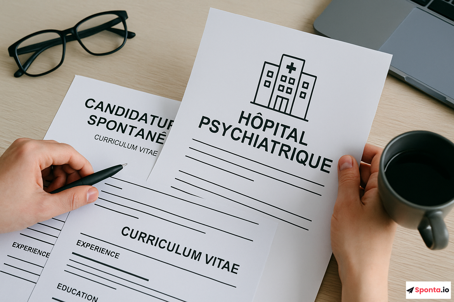Illustration de l’article : Candidature spontanée en hôpital psychiatrique : astuces incontournables pour décrocher le poste idéal