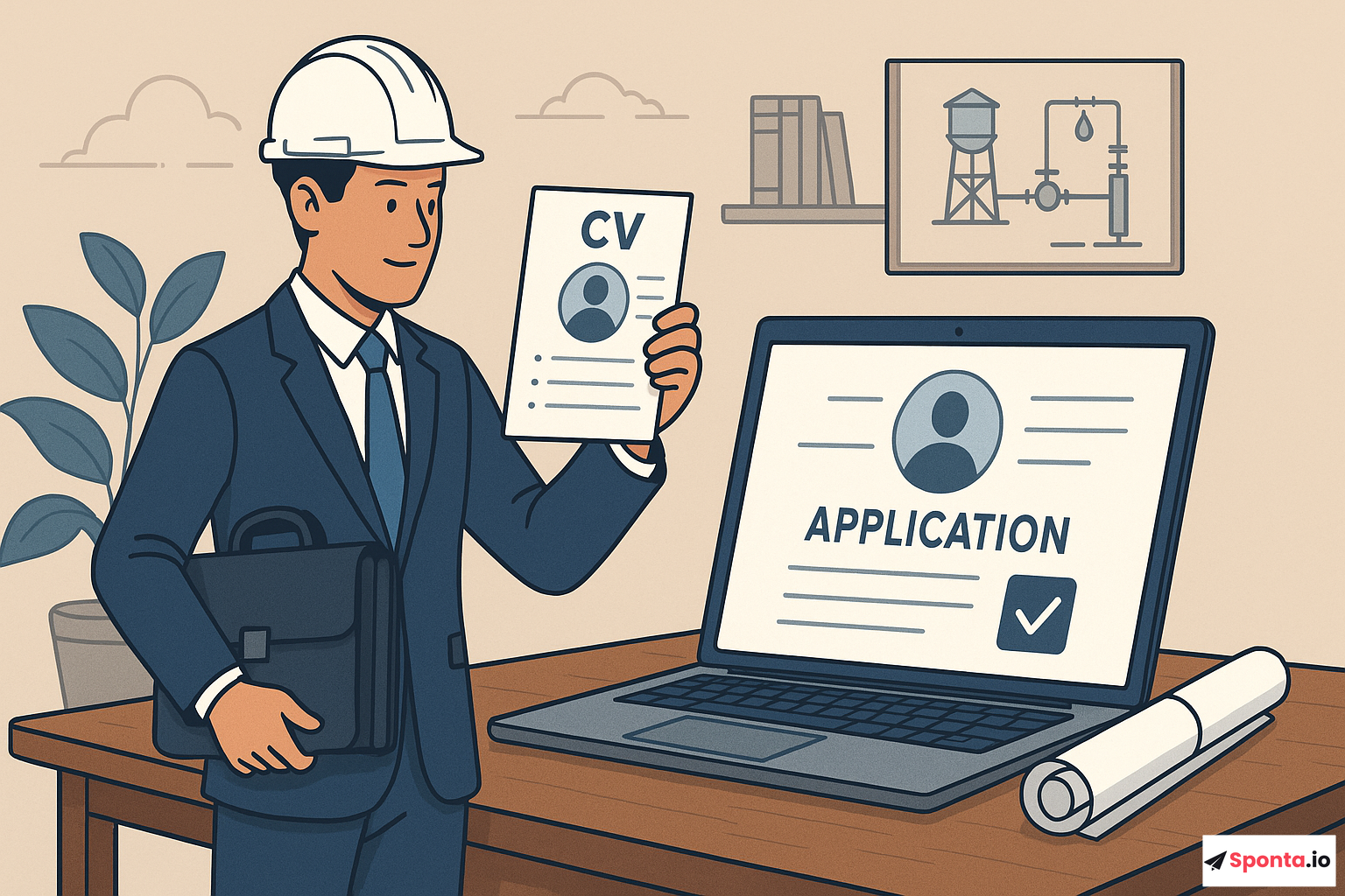 Illustration de l’article : Candidature spontanée en ingénierie hydraulique : astuces incontournables pour décrocher le job de vos rêves