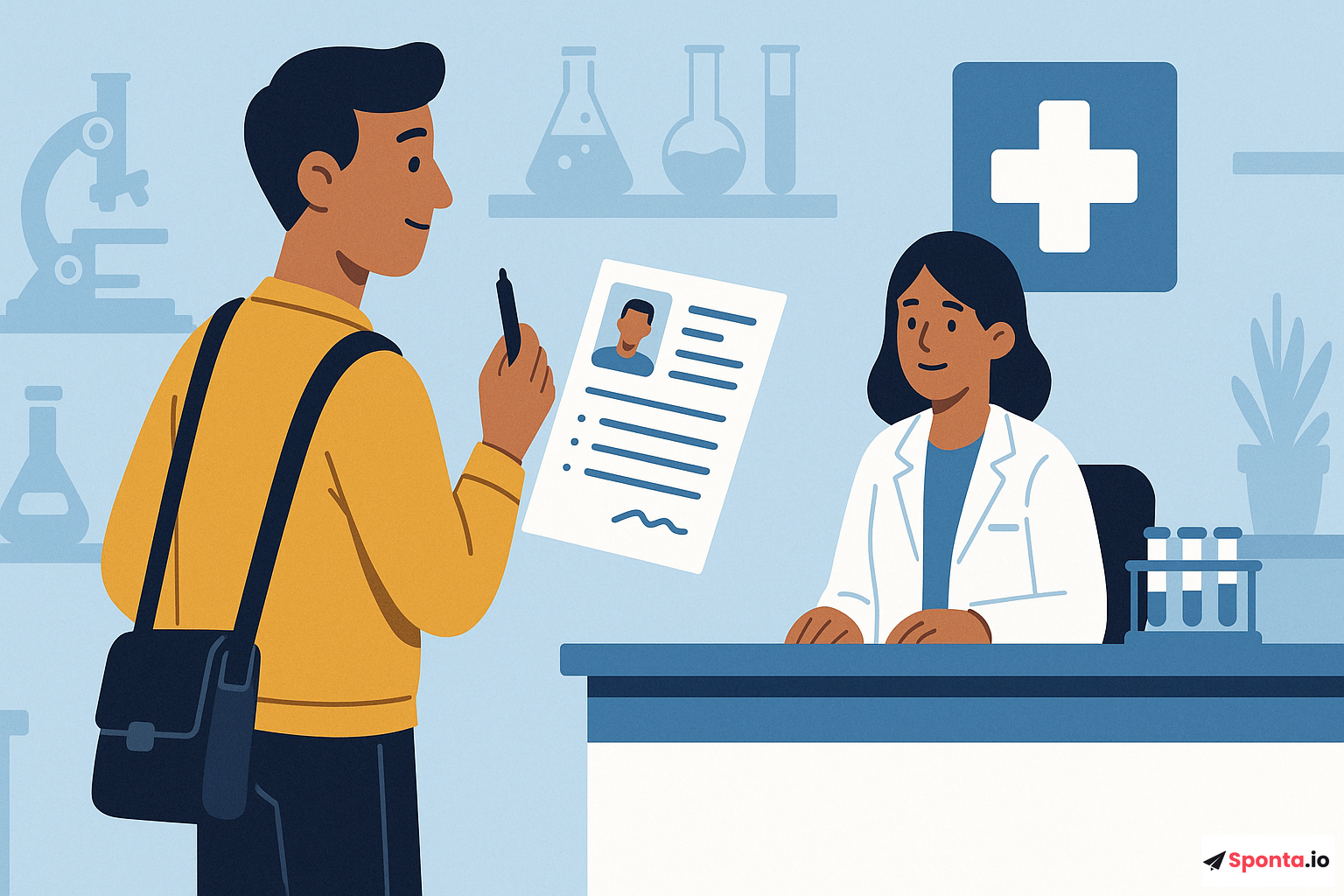 Illustration de l’article : Candidature spontanée en laboratoire d'analyse médicale : astuces incontournables pour décrocher le job de vos rêves
