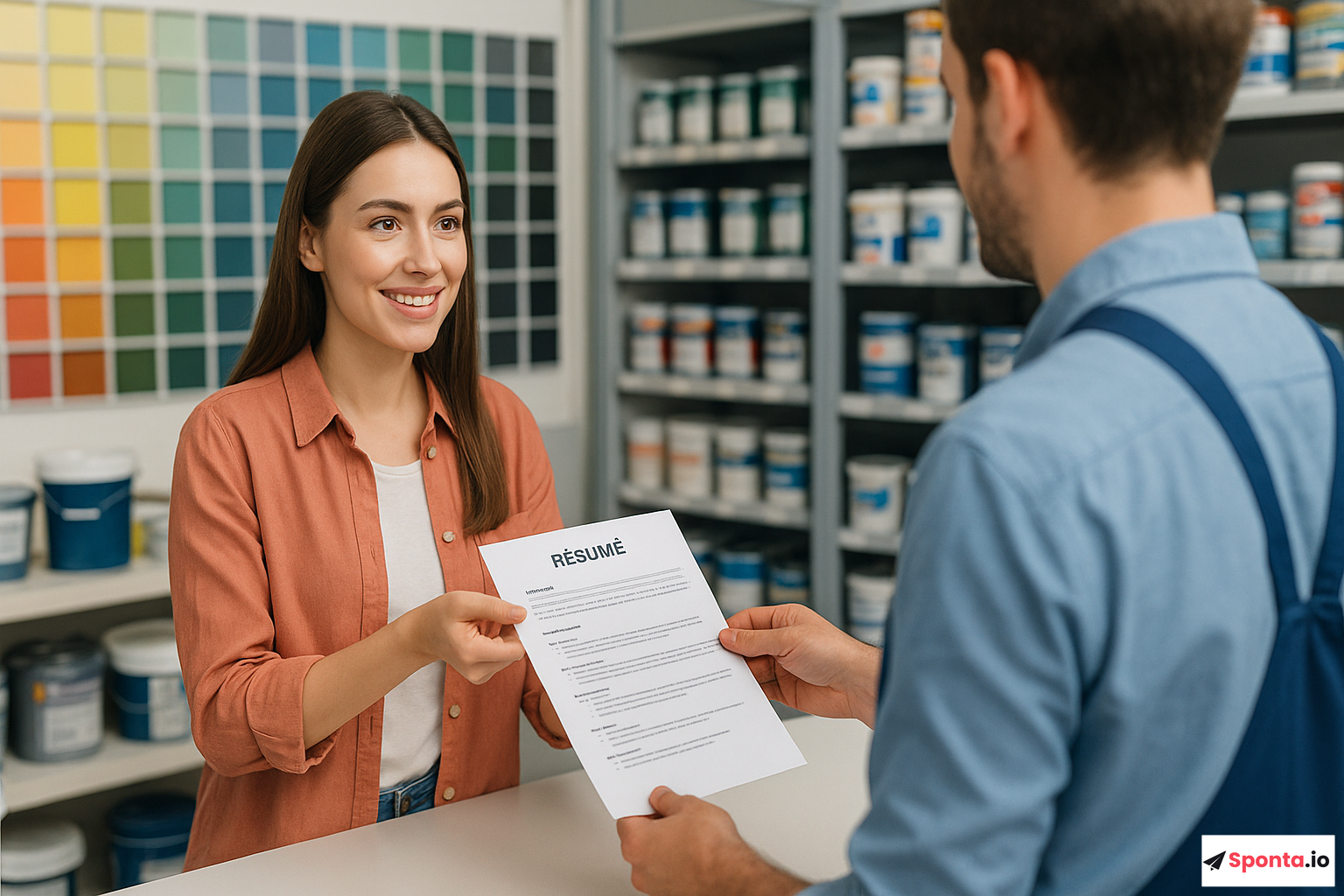 Illustration de l’article : Candidature spontanée en magasin de peintures : astuces incontournables pour décrocher le job de vos rêves