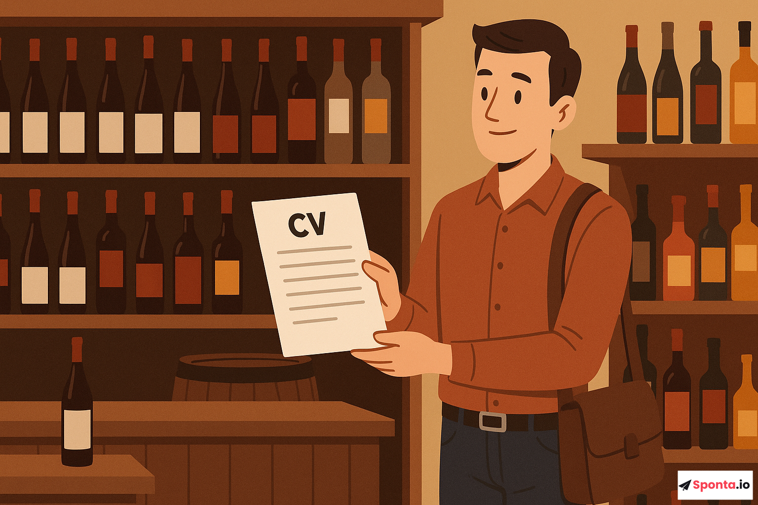 Illustration de l’article : Candidature Spontanée en Magasin de Vins et Spiritueux : Astuces Incontournables pour Décrocher le Job de Vos Rêves