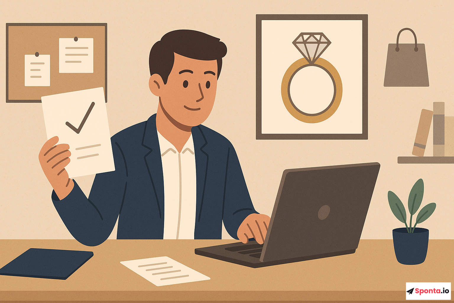 Illustration de l’article : Candidature spontanée en rachat de bijoux : astuces incontournables pour décrocher le job de vos rêves