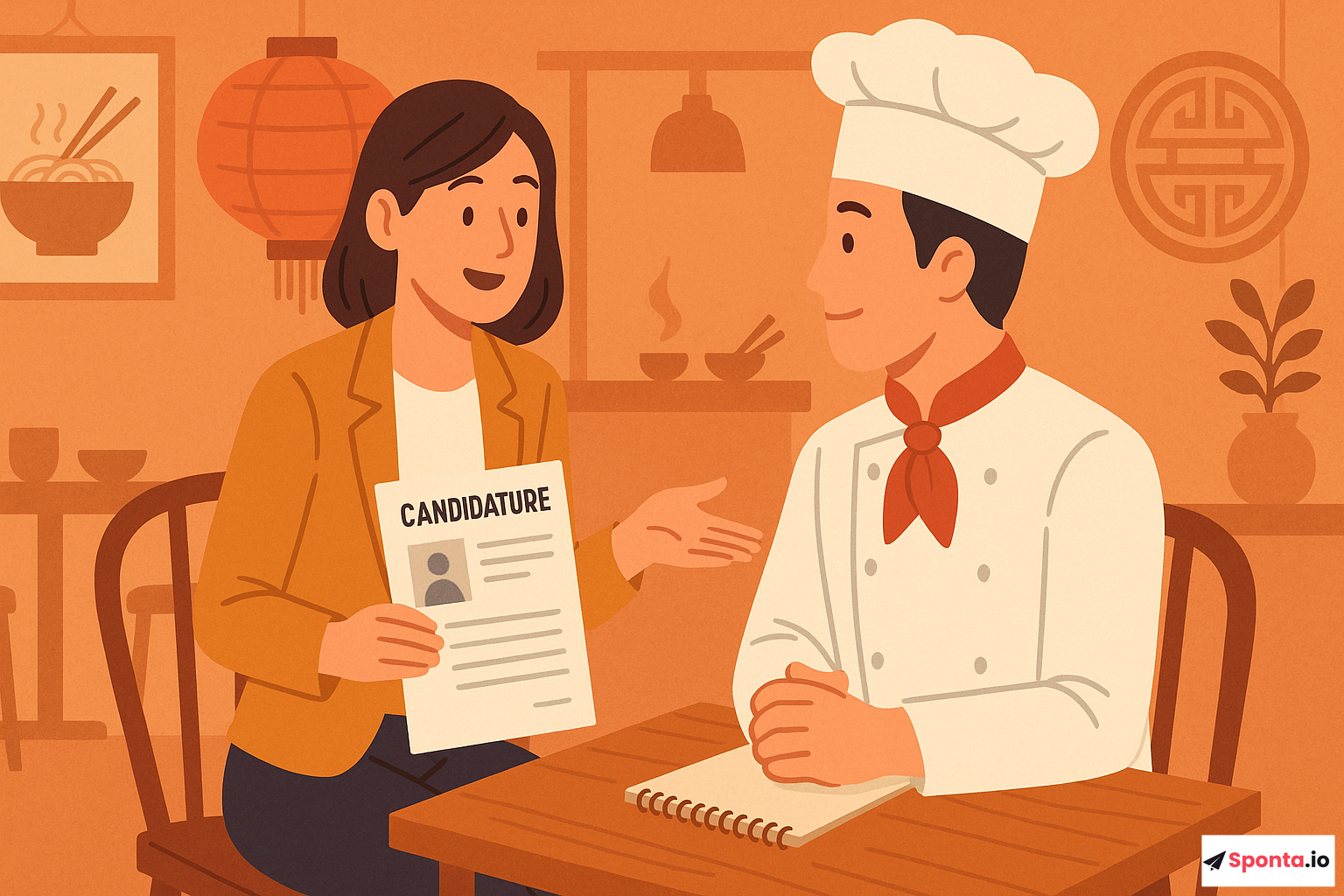 Illustration de l’article : Candidature spontanée en restauration asiatique : astuces incontournables pour décrocher le job de vos rêves
