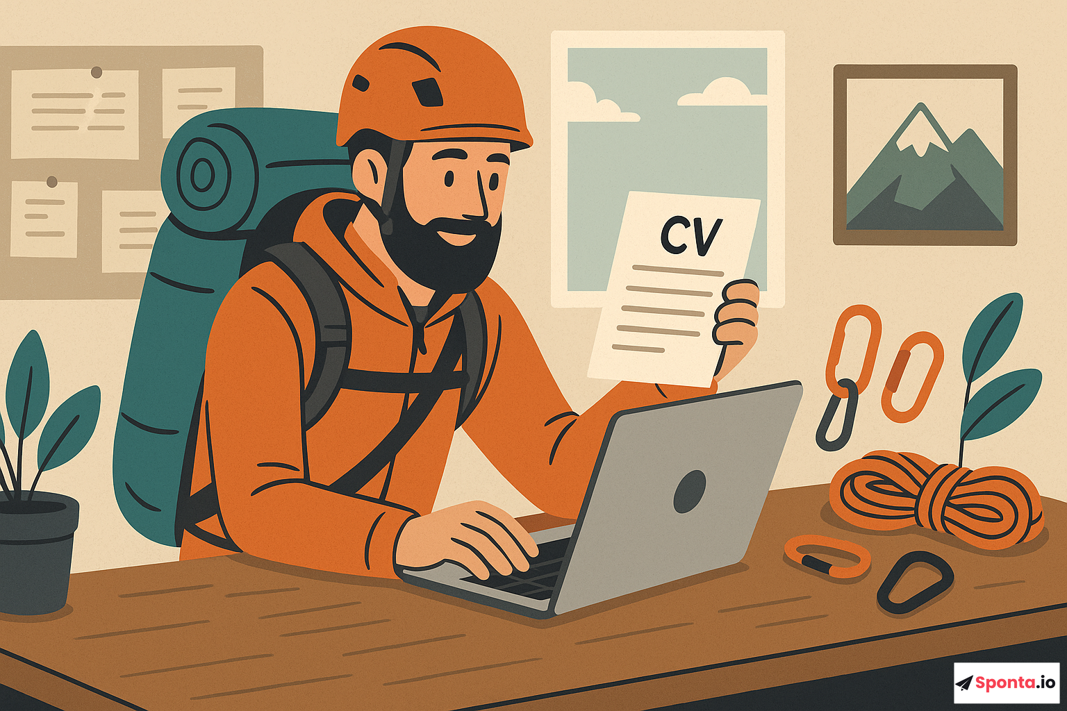 Illustration de l’article : Candidature Spontanée en Sports d'Aventure : Astuces Incontournables pour Décrocher le Job de Vos Rêves