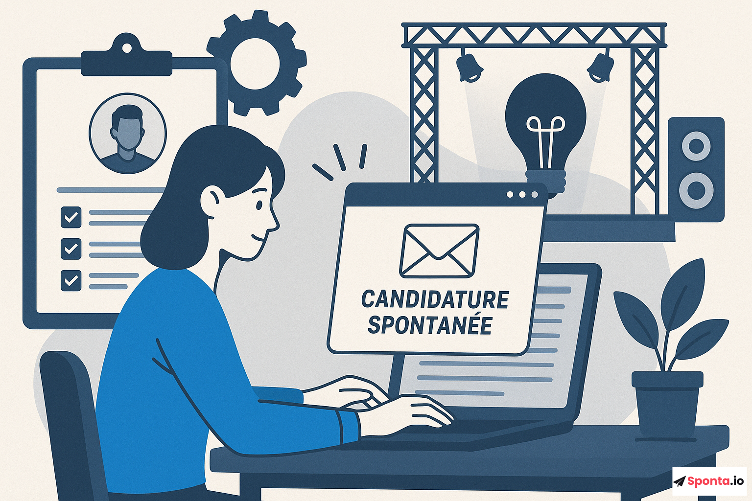 Illustration de l’article : Candidature spontanée en technologie événementielle : décodez les clés du succès