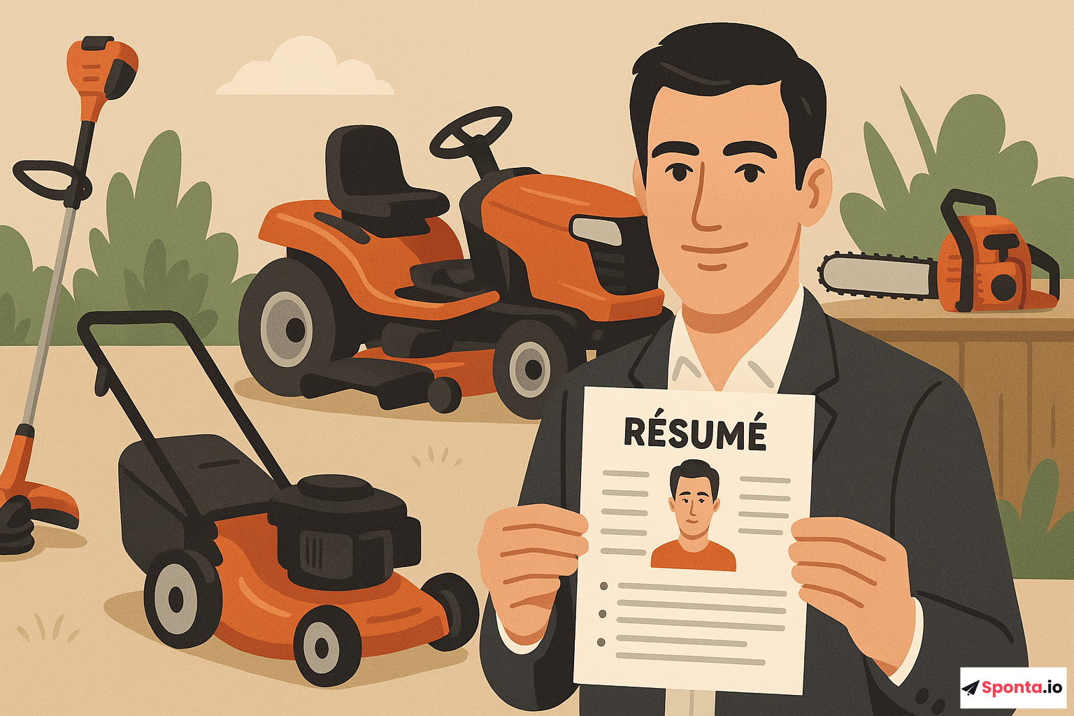 Illustration de l’article : Démarquez-vous dans le secteur du matériel de motoculture : secrets d'une candidature spontanée réussie