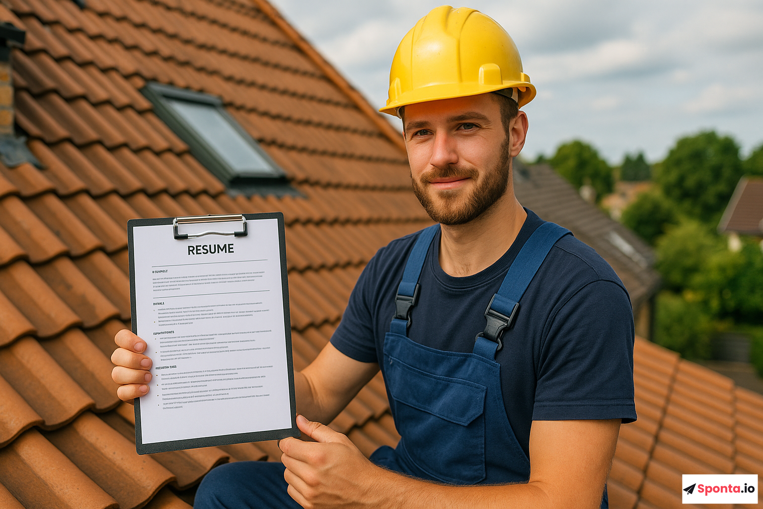 Illustration : Devenez le Couvreur de Demain : Secrets pour une Candidature Spontanée Impactante