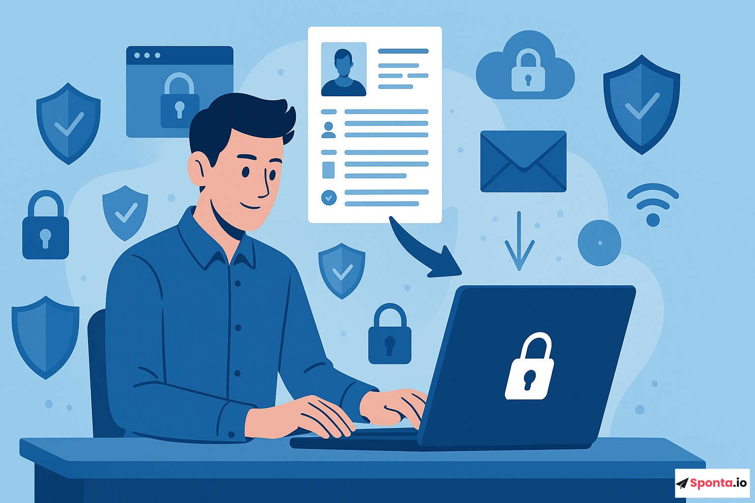 Illustration de l’article : Réussir dans la sécurité informatique : les clés d'une candidature spontanée percutante