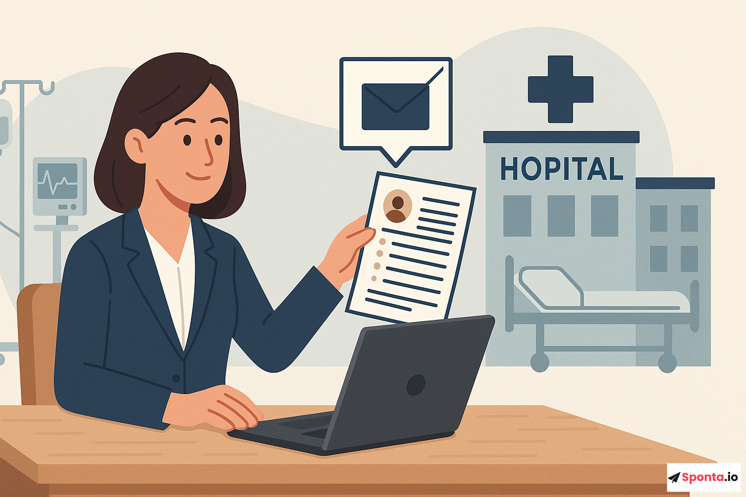 Illustration de l’article : Réussir dans le secteur des équipements hospitaliers : maîtrisez l'art de la candidature spontanée