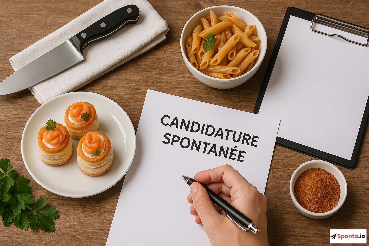 Illustration de l’article : Réussir dans le secteur Traiteur : les clés d'une candidature spontanée percutante