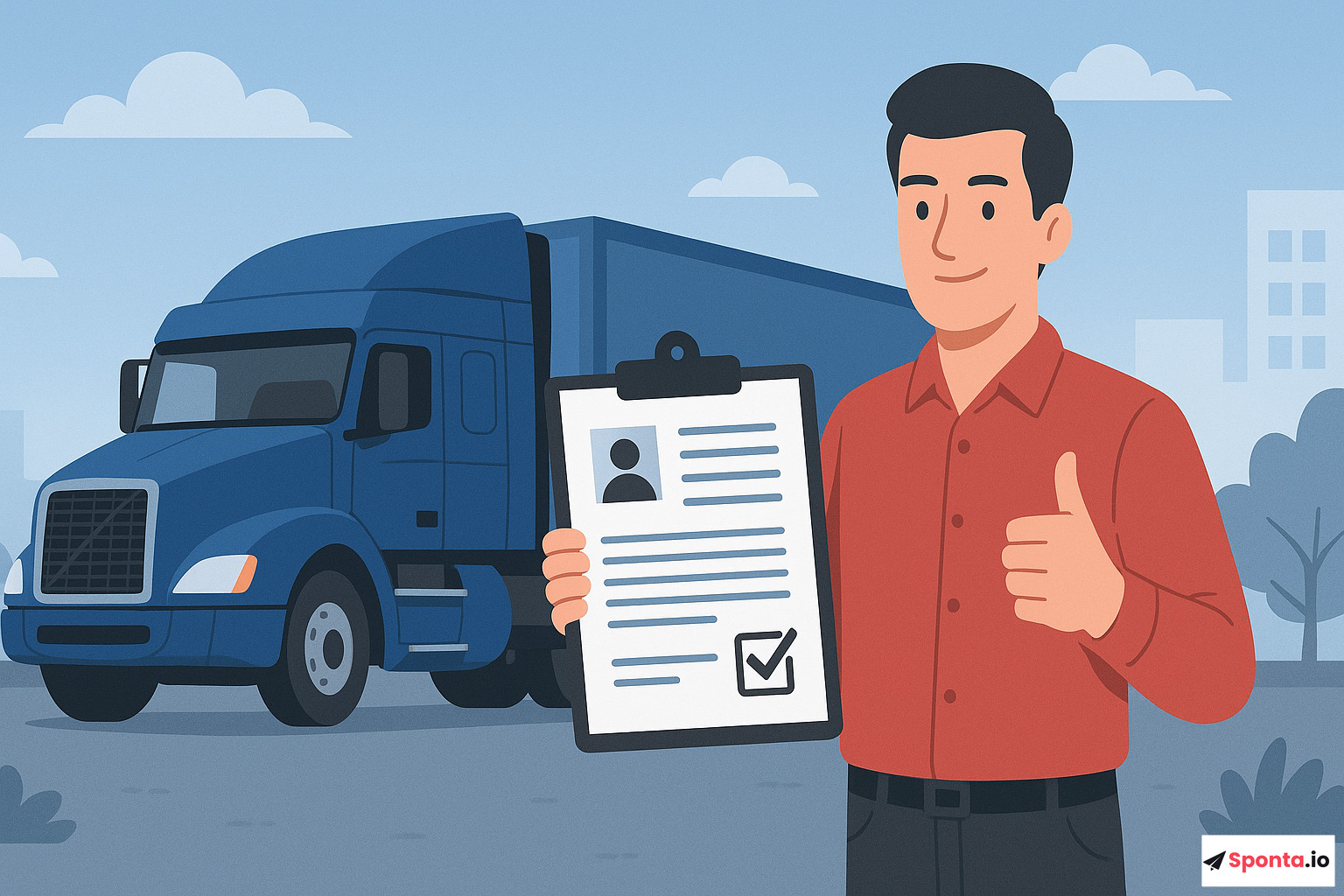 Illustration de l’article : Réussir dans le Transport Routier : Les Clés d'une Candidature Spontanée Impactante