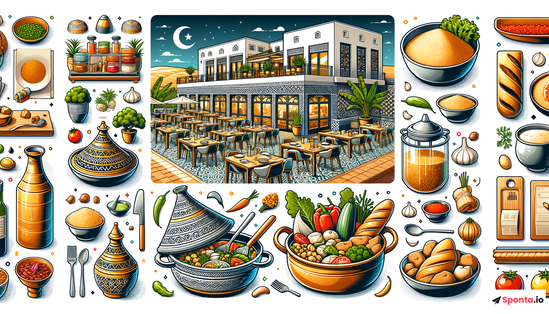 Illustration : Réussir sa Candidature Spontanée dans la Restauration Algérienne : Stratégies et Conseils Essentiels