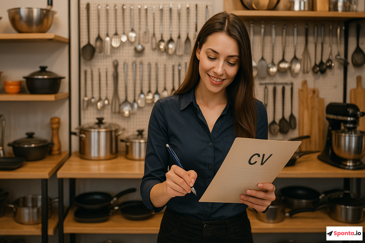 Illustration de l’article : Réussir sa Candidature Spontanée dans le Magasin de Matériel de Cuisine : Stratégies et Conseils Essentiels