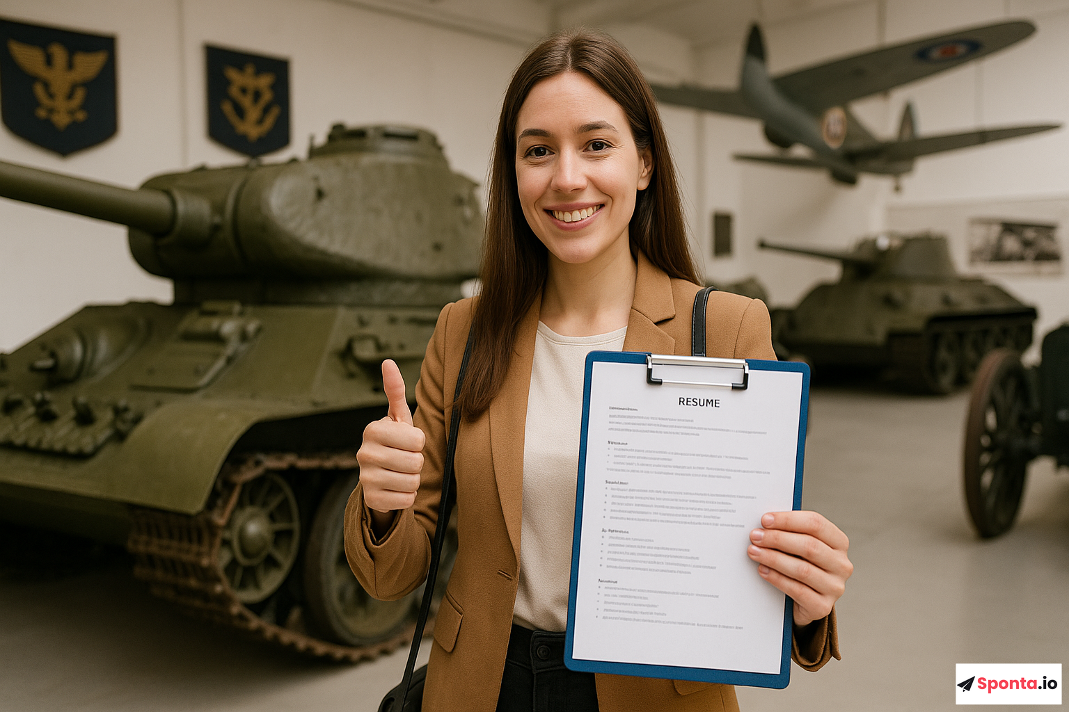 Illustration : Réussir sa candidature spontanée dans un musée militaire : stratégies et conseils essentiels