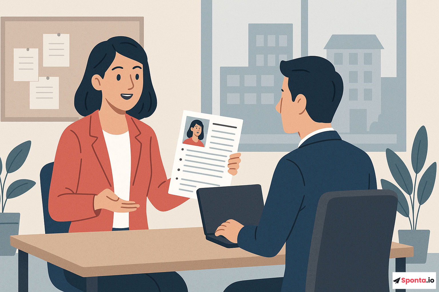Illustration de l’article : Réussir sa candidature spontanée en agence commerciale : stratégies gagnantes pour se démarquer