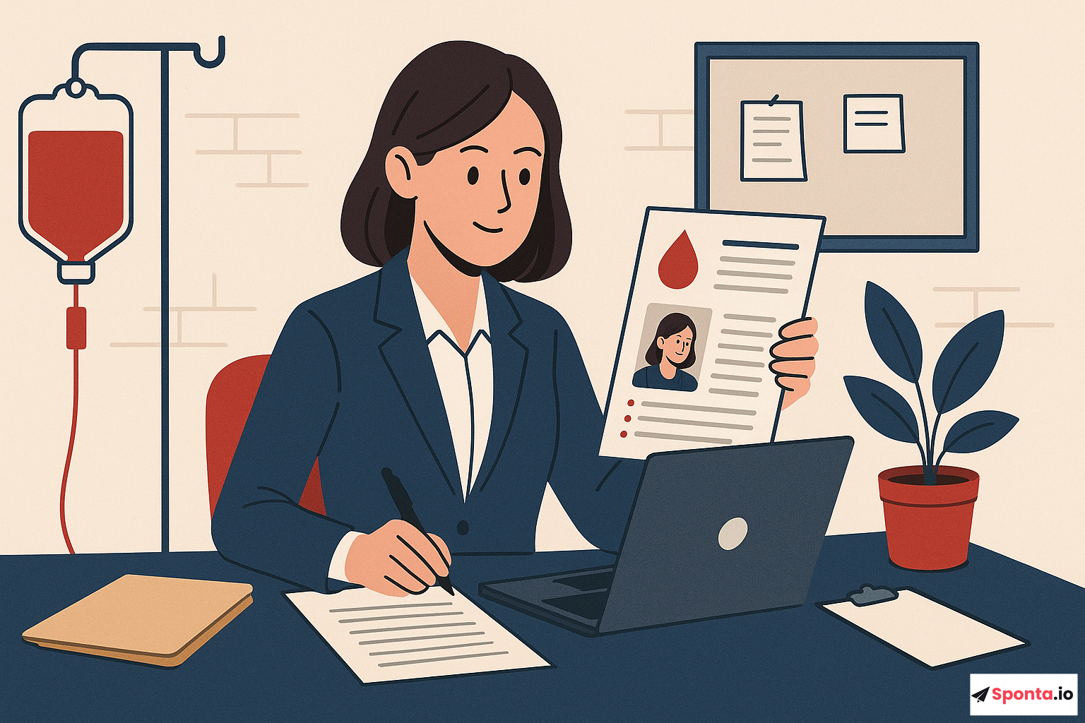 Illustration de l’article : Réussir sa candidature spontanée en Banque du Sang : Stratégies et Conseils Essentiels