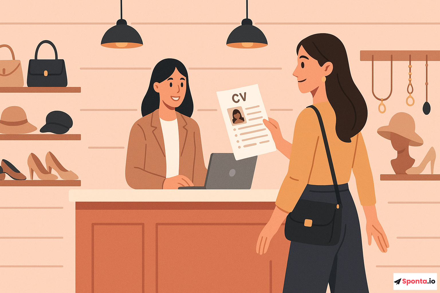 Illustration de l’article : Réussir sa Candidature Spontanée en Boutique d'Accessoires de Mode : Stratégies et Conseils Essentiels