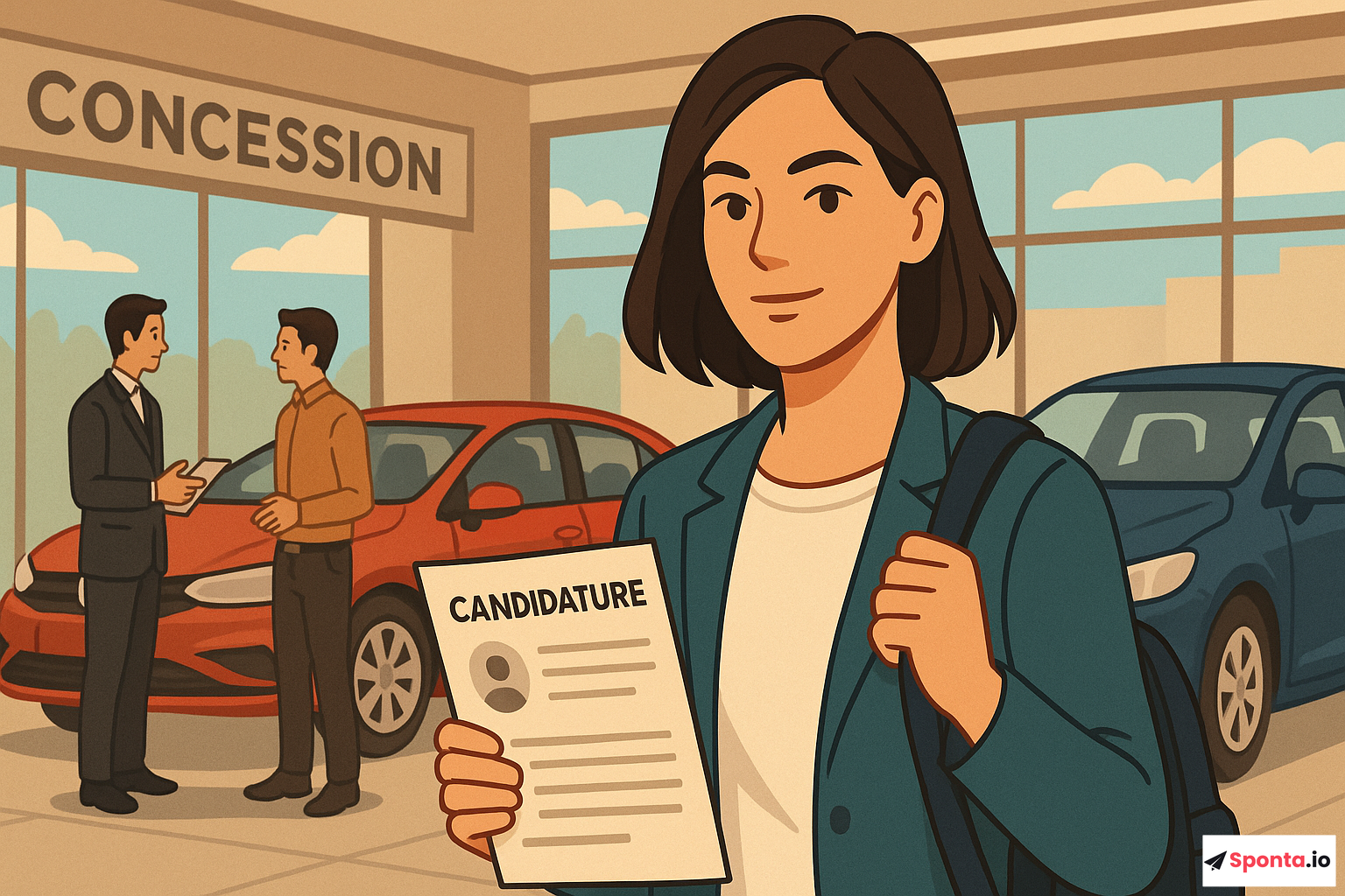Illustration de l’article : Réussir sa Candidature Spontanée en Concession Automobile : Stratégies et Conseils Essentiels