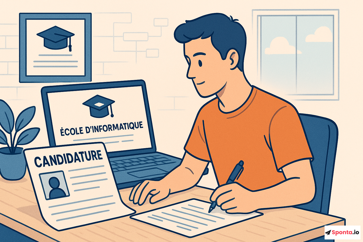 Illustration de l’article : Réussir sa Candidature Spontanée en École d'Informatique : Stratégies et Conseils Essentiels
