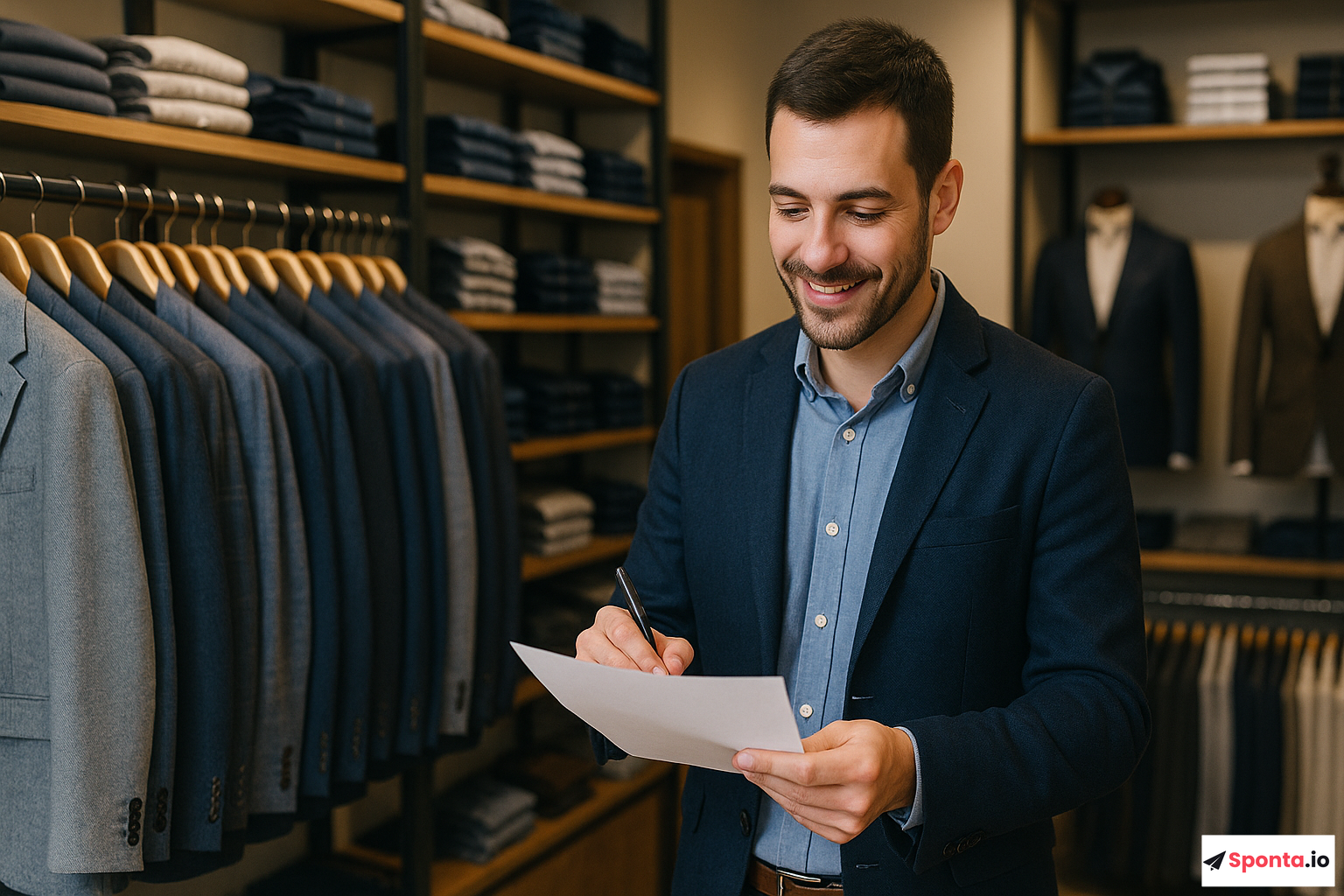 Illustration de l’article : Réussir sa Candidature Spontanée en Magasin de Vêtements pour Hommes : Stratégies et Conseils Essentiels