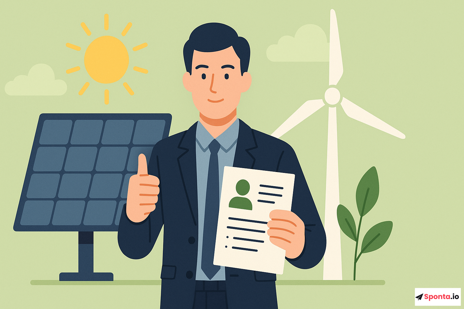 Illustration de l’article : Réussir votre entrée dans l'énergie verte : secrets d'une candidature spontanée percutante