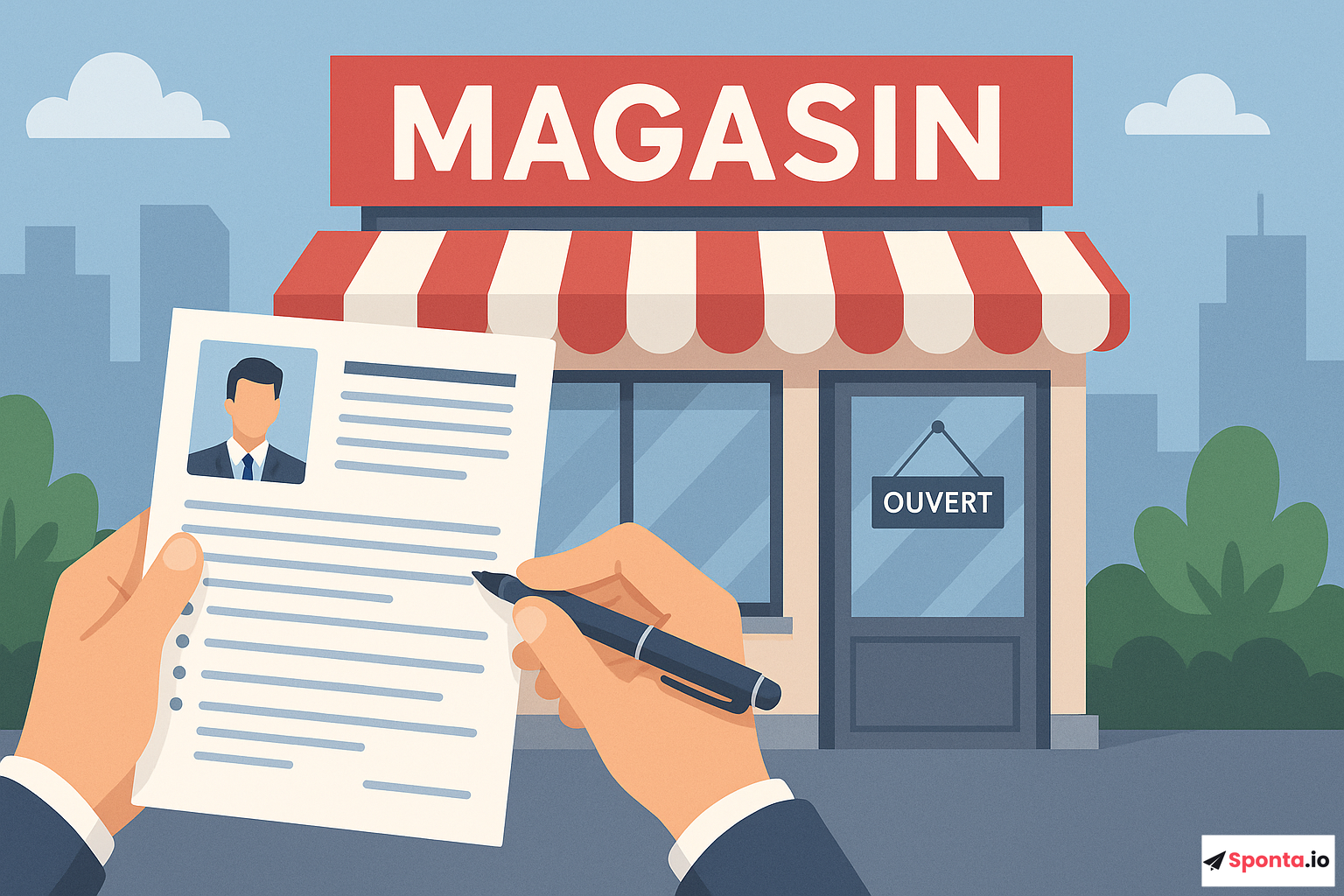 Illustration de l’article : Réussir votre entrée dans le secteur des magasins d'enseignes : les clés d'une candidature spontanée percutante