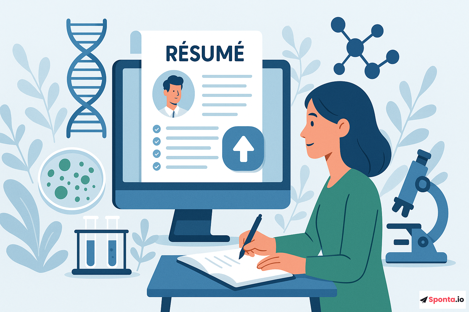 Illustration de l’article : Réussissez dans la biotechnologie : secrets d'une candidature spontanée percutante