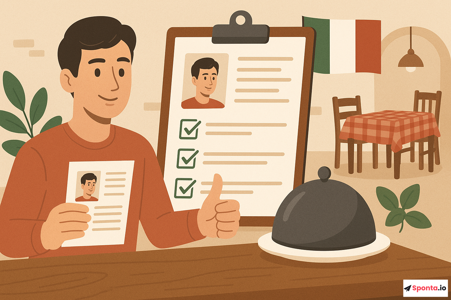 Illustration de l’article : Réussissez Votre Candidature Spontanée en Restauration Italienne : Stratégies et Conseils Essentiels