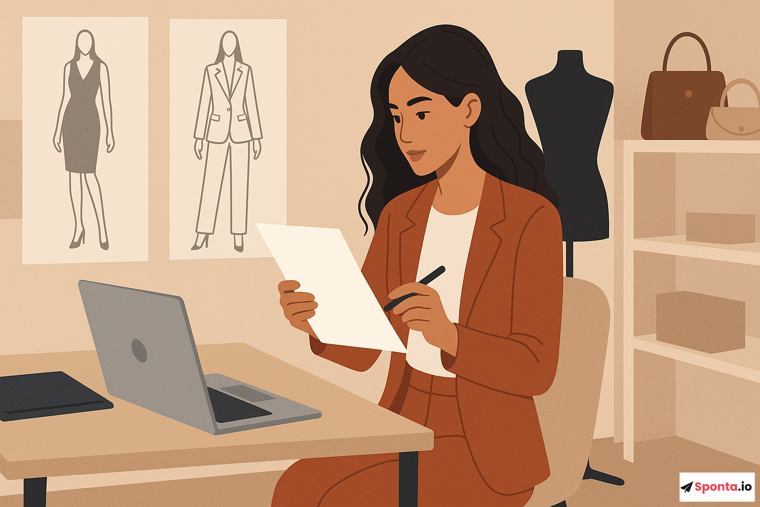 Illustration de l’article : Réussissez votre entrée dans la mode féminine : secrets d'une candidature spontanée percutante