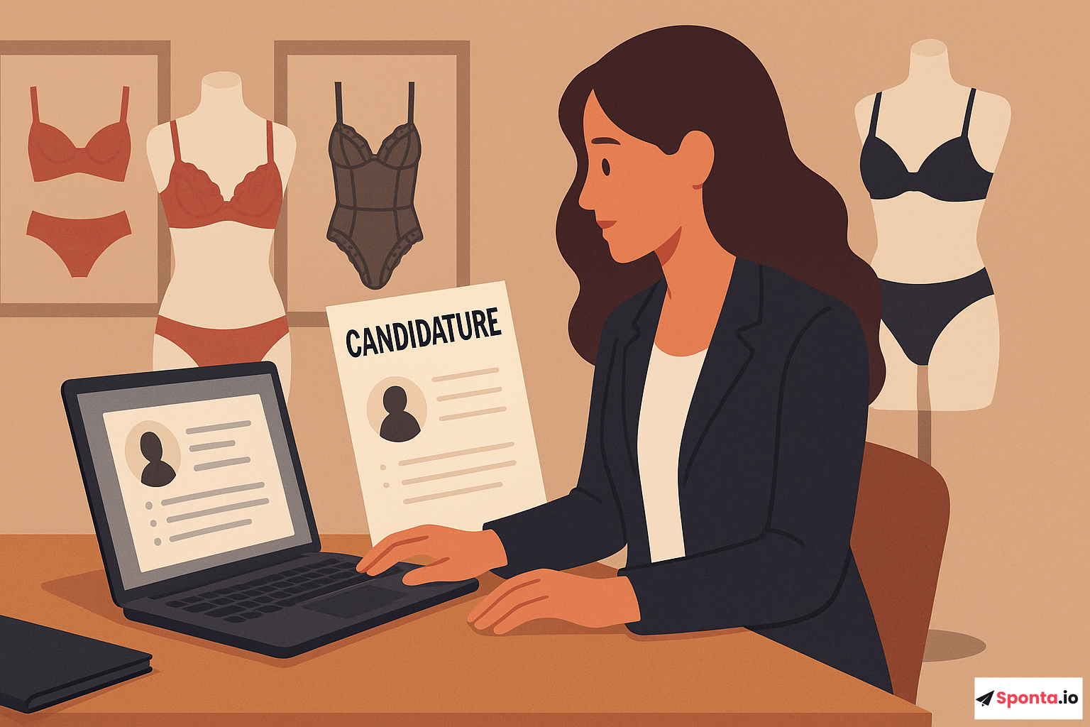 Illustration de l’article : Réussissez votre entrée dans le monde de la lingerie : secrets d'une candidature spontanée percutante