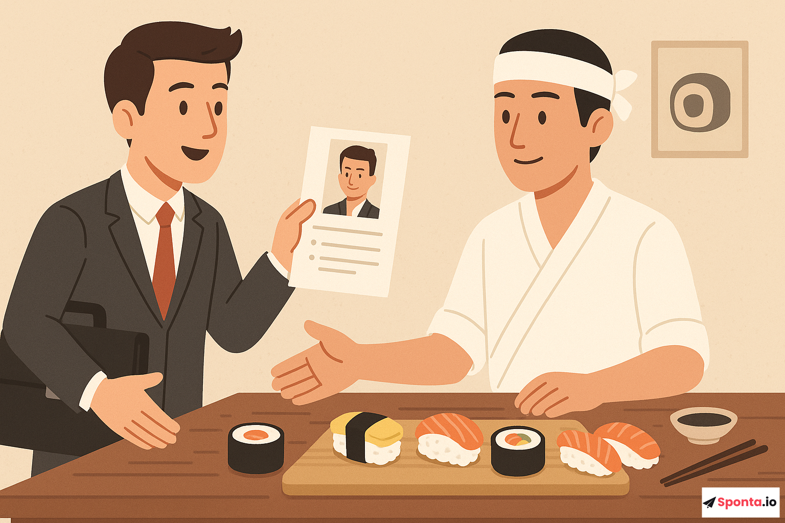 Illustration de l’article : Réussissez votre entrée dans le monde des sushis : secrets d'une candidature spontanée percutante