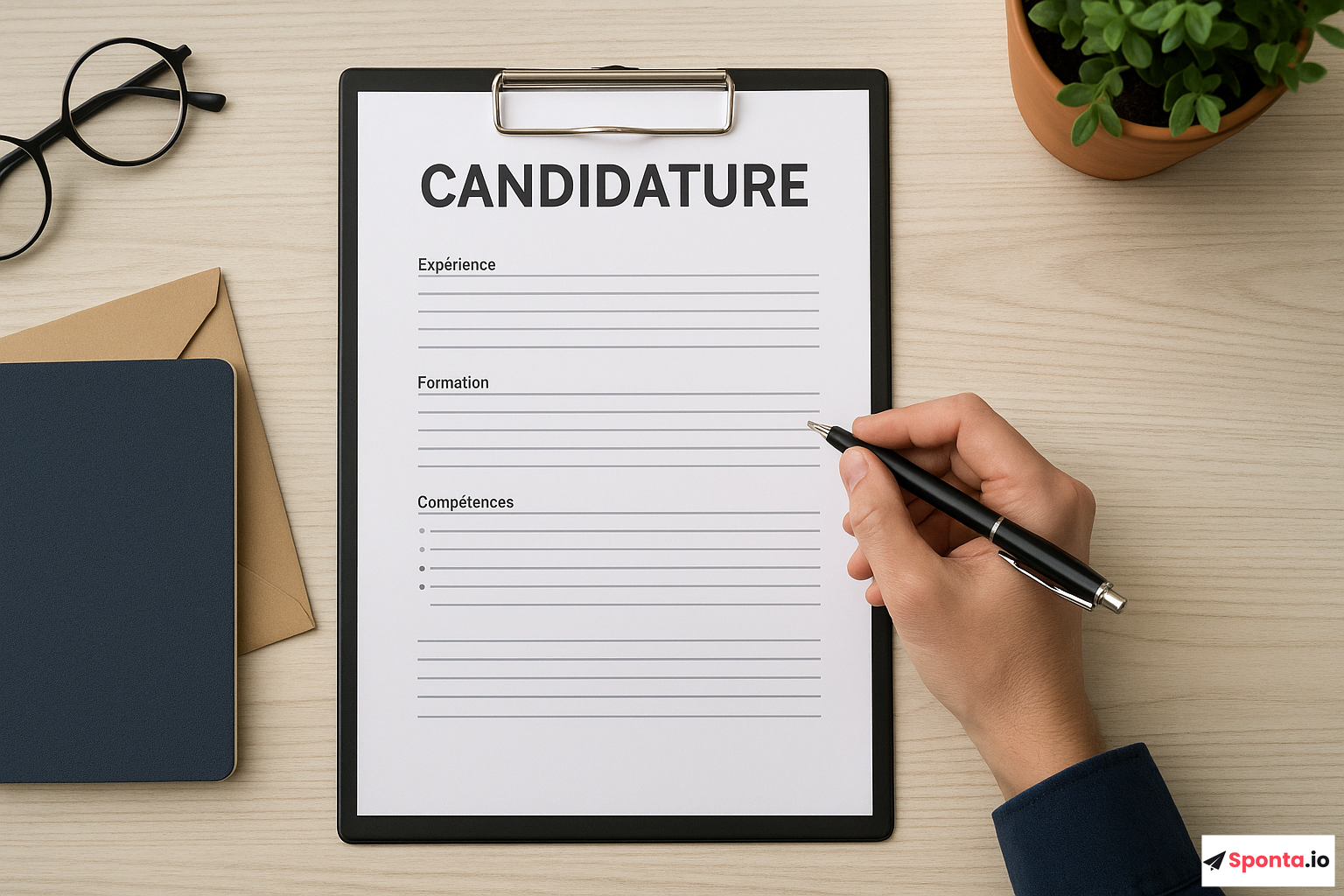 Illustration : Réussissez votre entrée dans le secteur associatif : les clés d'une candidature spontanée percutante